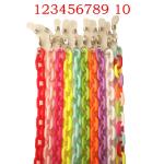 High quality fashion matte color face mask chain acrylic link masking chain For