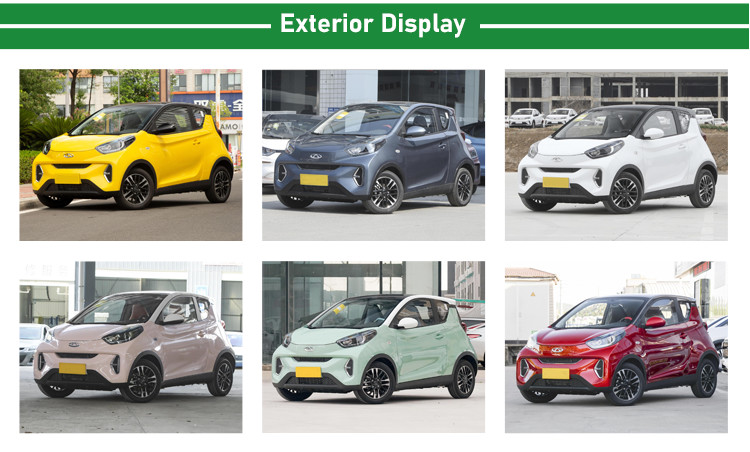 Chery QQ Ant Mini SUV Electric Car 301Km Pure EV High Speed 100km/h