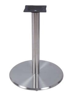 Quality Round Stainless Steel Table Legs Height 28'' Hospitality Furniture outdoor Table wholesale
