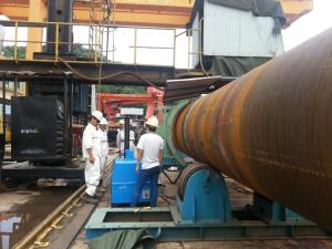 Quality 80Kw Preheating Induction Hardening Machine For Structural Steel Tube to 300°F wholesale