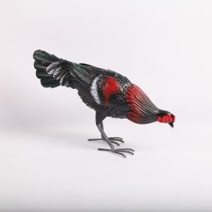 Quality Unique Animal Garden Ornament Weatherproof Metal Chicken Ornaments wholesale