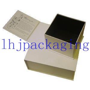 Quality book shape hinged box wholesale
