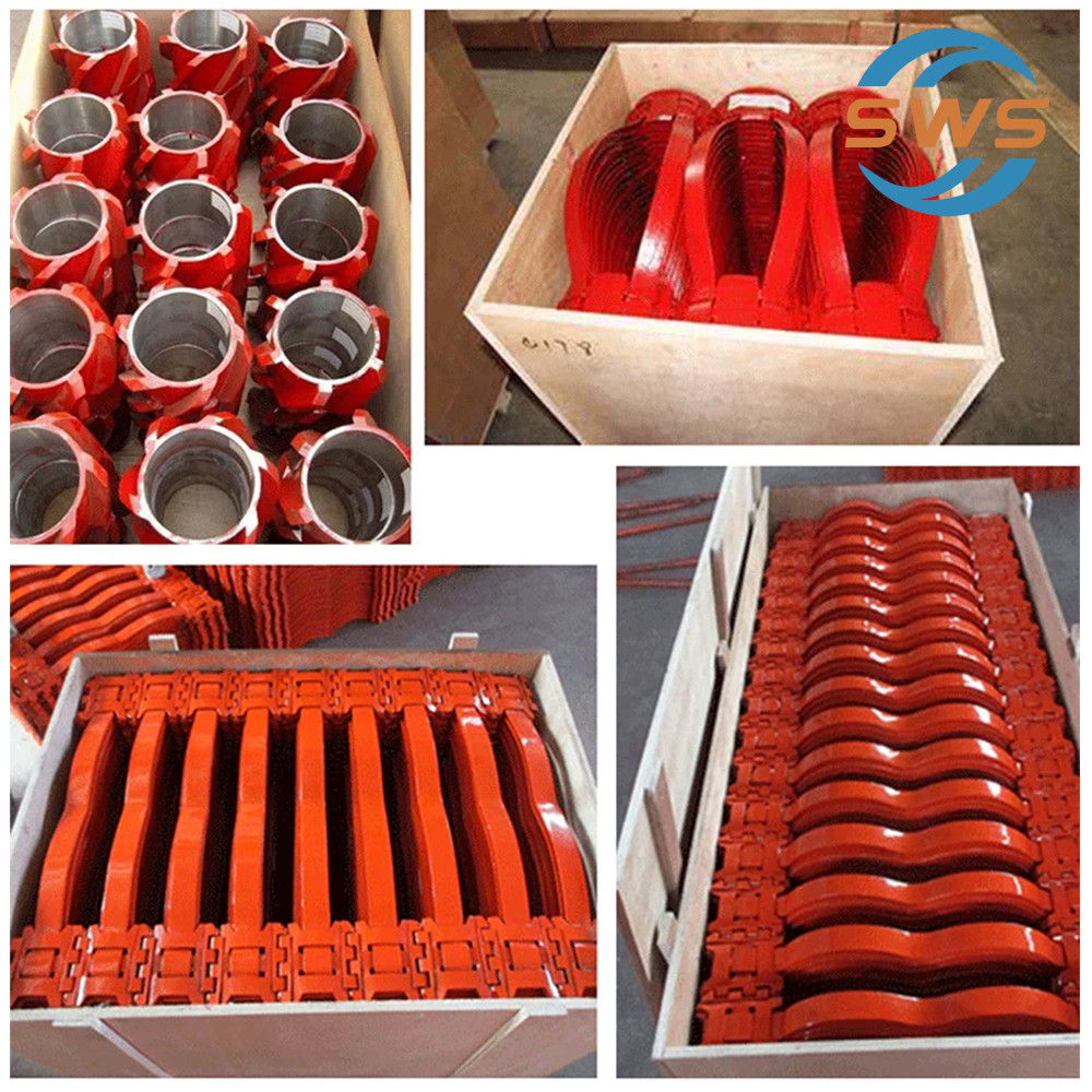API 10D 5 1/2 Composite Centralizer Maintain Integrity in Extreme Wellbore Temperaures
