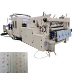 Two Colors Printing Small Toilet Roll Tissue Paper Making Machine