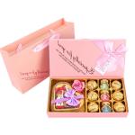 Chocolate Truffle Corrugated Festival Gift Boxes For Valentine'S Day