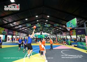 Quality Large Black Aluminum Event Marquee Tent For Basketball Field Permanent wholesale