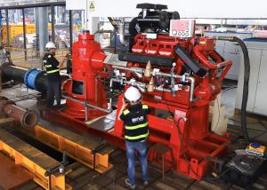Quality 2 Stage Vertical Turbine Fire Pump / Diesel Fire Fighting Water Pump High Speed wholesale