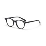 Male Acetate Frame Glasses Black SGS Spectacle Fashionable Optical Glasses