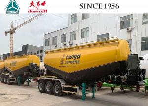 Quality Tri Axle 40M3 Carbon Steel Q345B Dry Bulk Cement Trailers wholesale