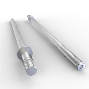 Quality Durable High Torque Twin Screw Extruder Hexagonal Shaft Spline For Rubber Industry wholesale