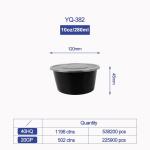 Disposable Microwave Safe PP Injection Restaurant Take Away Container Camping