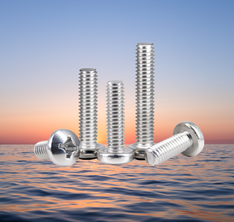 Stainless Steel Metric DIN 7985 Phillips Pan Head Machine Screw M2 M3 M4 M5 M6 M7 M8 M10 6-32 for Industrial Applications