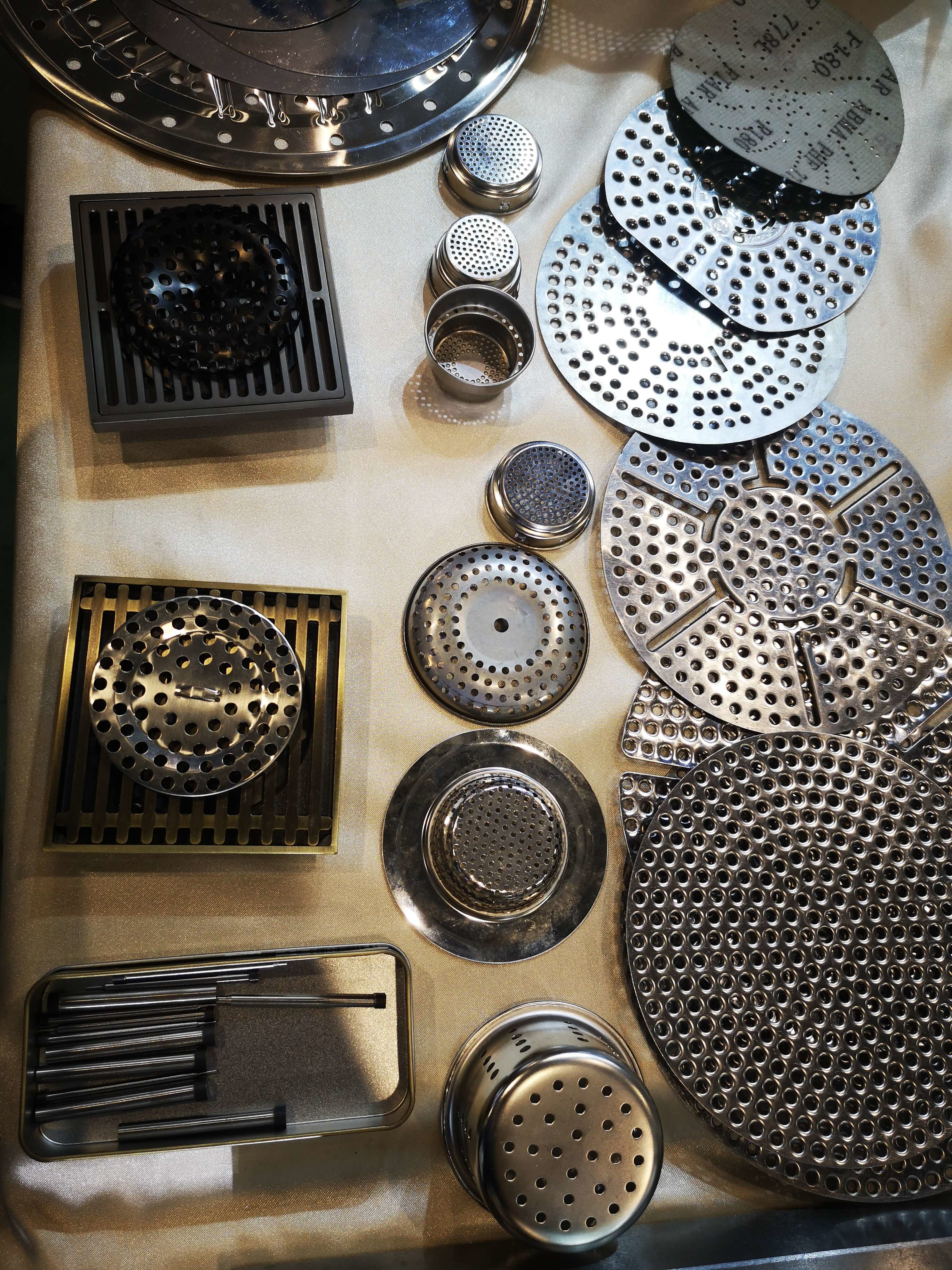 Custom Stainless Steel Perforated Filter Discs & Vent Plates | Precision Stamped Mesh Covers for Stove, Kitchen, Coffee Machine & Industrial