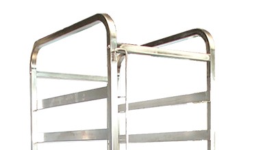 RK Bakeware China 15 Trays Stainless Steel Baking Tray Trolley Bread Oven Bread Baking Rack