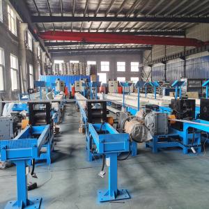 Quality 100 Wires Flattening And Gluing Staple Wire Banding Line 18m/Min Roofing nail making machine wholesale