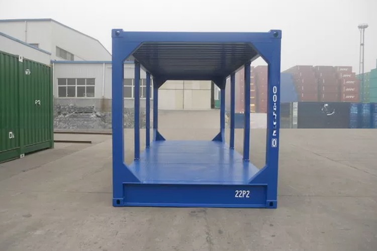 Convenient and Mobile 20ft Modified Shipping Container Frames with Corten Steel or Galvanized Material
