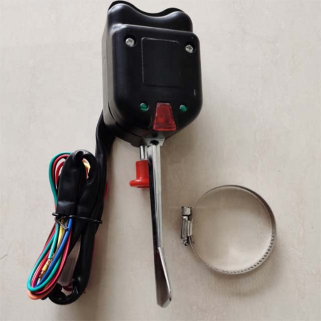 OEM Standard Size Universal Chrome Column Mount Turn Signal Switch with Hazard Knob Custom Vehicle Collector Edition