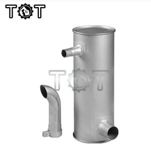 Quality KATO HD450 Engine Exhaust Muffler wholesale