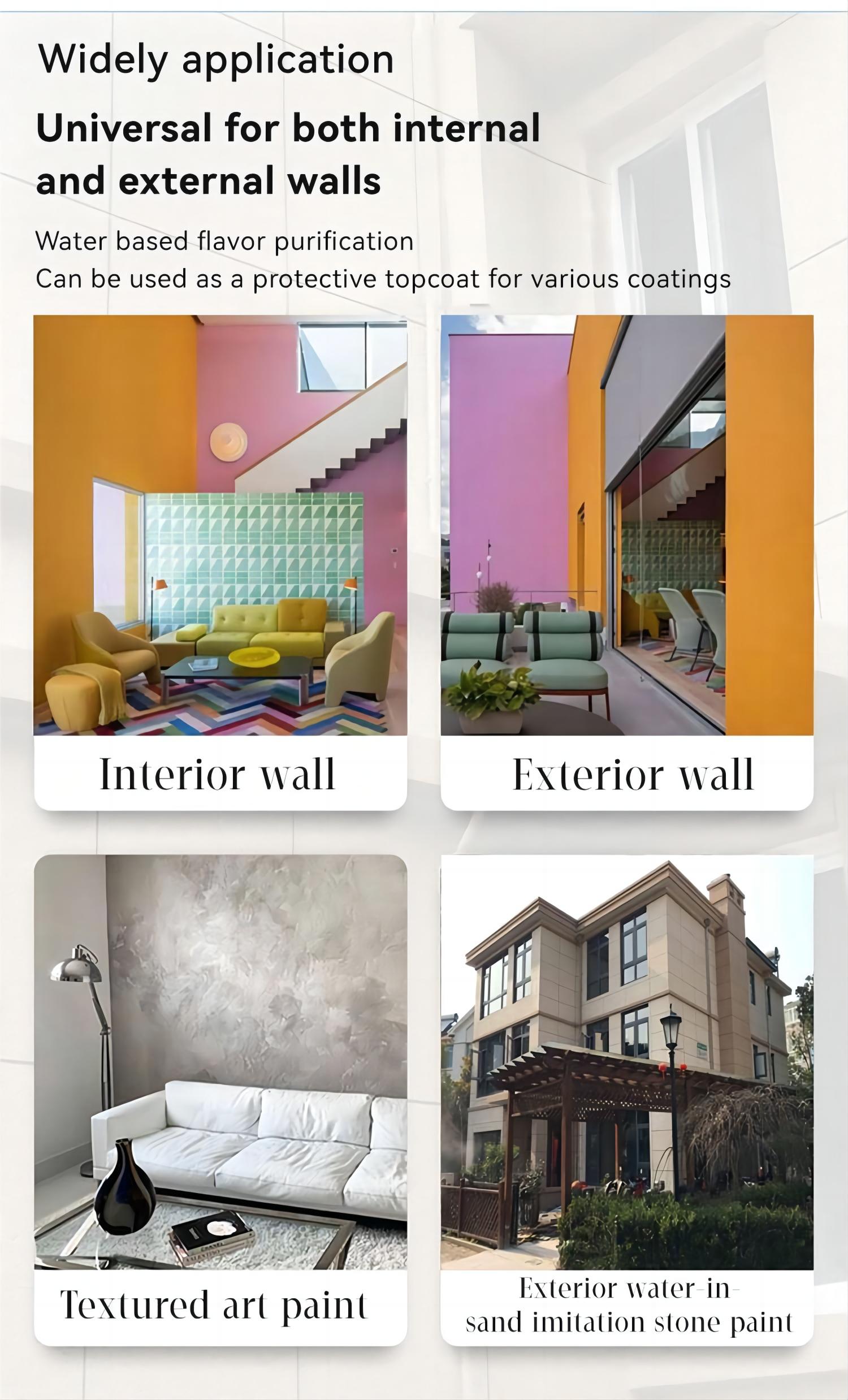 Acrylic Waterproof Wall Paint With High Gloss Finish For Glossy And Waterproof Coating