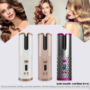 Quality 34W Rechargeable Travel Cordless Magic Hair Curler wholesale