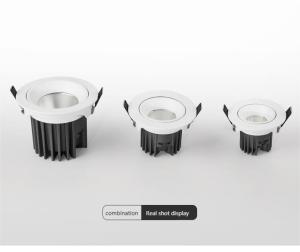 Quality 15deg Ra90 DALI 12W LED Spotlight 95mm Hole Ceiling Mounting wholesale