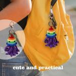 Handmade Crochet Keychain Stuffed Animal Crafts Knitted Crochet Toys - Keychain