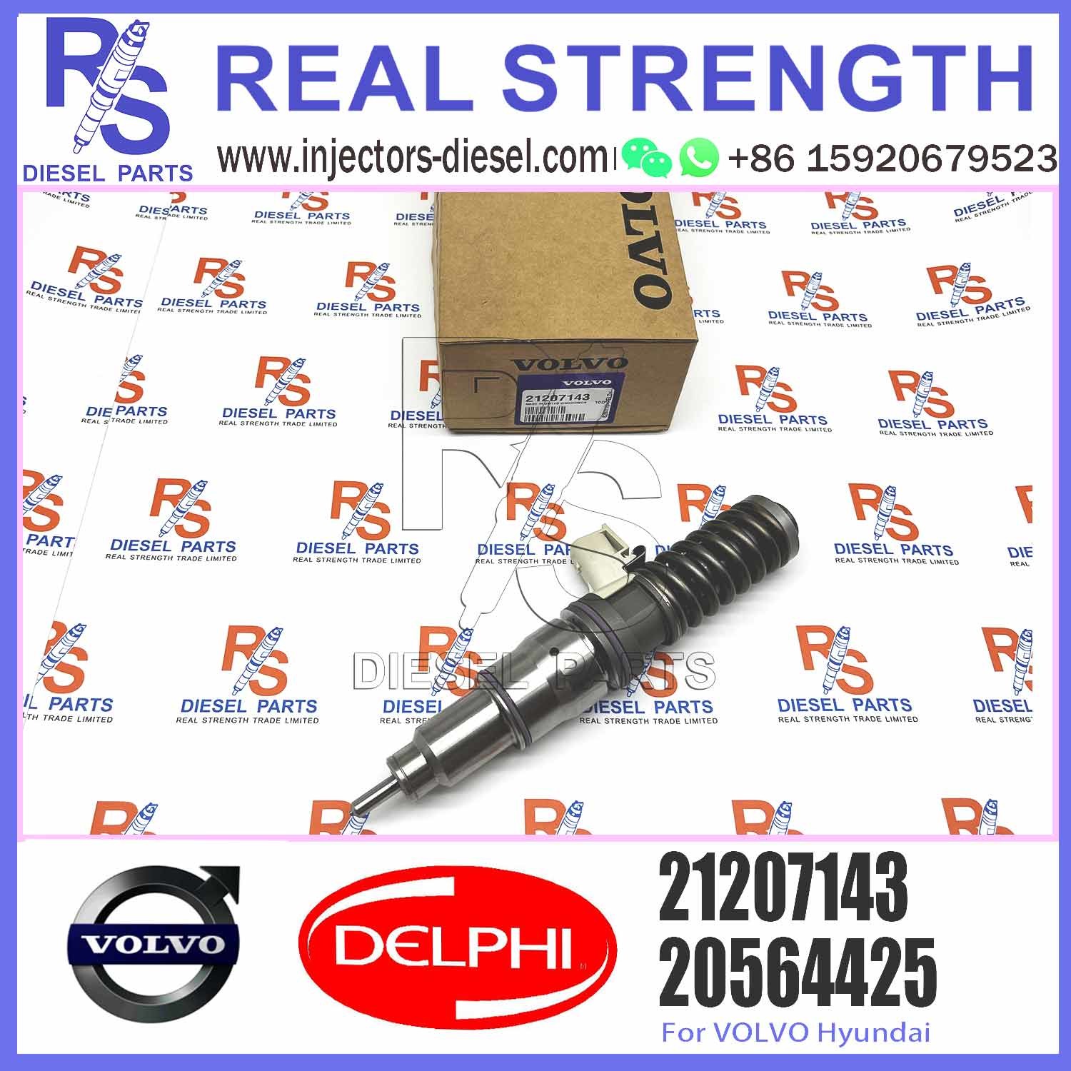 4 PINS fuel injector 21207143 BEBE4J00001 BEBE4N01001 for V-O-L-V MD11 EURO 5 HIGH POWER