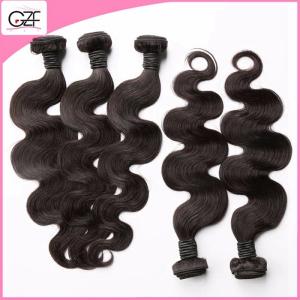 Quality Wholesale Body Wave Remy Human Hair Weave Puruvian Hair Extension wholesale