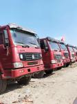 Sinotruk Howo 8x4 12 Tires Sand Transport Used Dump Tipper Truck For Sale