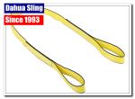 Eye & Eye Twist Type Flat Web Slings For Lifting , Pallet Lifting Slings With