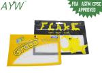Yellow Moisture Proof Lure Fishing Bag Plastic Laminated For Hard Baits /