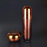 Luxury Skincare Plastic Acrylic Lotion Spray Pump Bottles / Cosmetic Jar