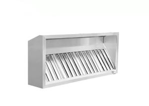 Quality Restaurant Commercial Stainless Steel Catering Equipment Exhaust Hood 1800*1000*500mm wholesale