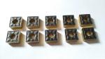 Aluminum Carbide Turning Tools SNMG Inserts For Lathe Metal Cutting