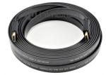 50 Foot 4k HDMI Cable , Flat High Speed HDMI Cable 4k For LCD Display Monitor