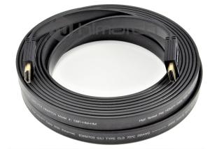 Quality 50 Foot 4k HDMI Cable , Flat High Speed HDMI Cable 4k For LCD Display Monitor wholesale