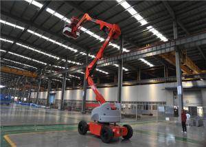 Quality Diesel Straight Boom lift 40% Gradeabilit 75L Auxiliary Reservoir Capacity wholesale