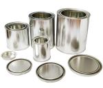 22L Large Square Tin Can CMYK Chemical Oil Pail Bucket
