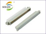 Gray PBT Tube DIN41612 3 Row Connector Straight Right Angle H11.5 PC4.0