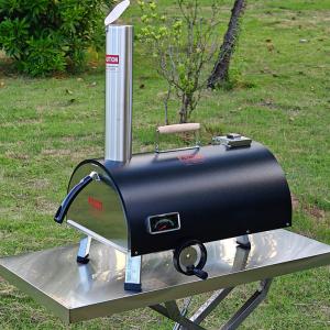 Quality 12&quot; Wood Pellet Portable Outdoor Pizza Oven Includes Pizza Stone Peel Scraper Scoop wholesale