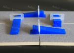 Plastic Tile Leveling Clips And Wedges 2.5mm / 3mm / 4mm / 5mm / 6mm / 7mm Tile