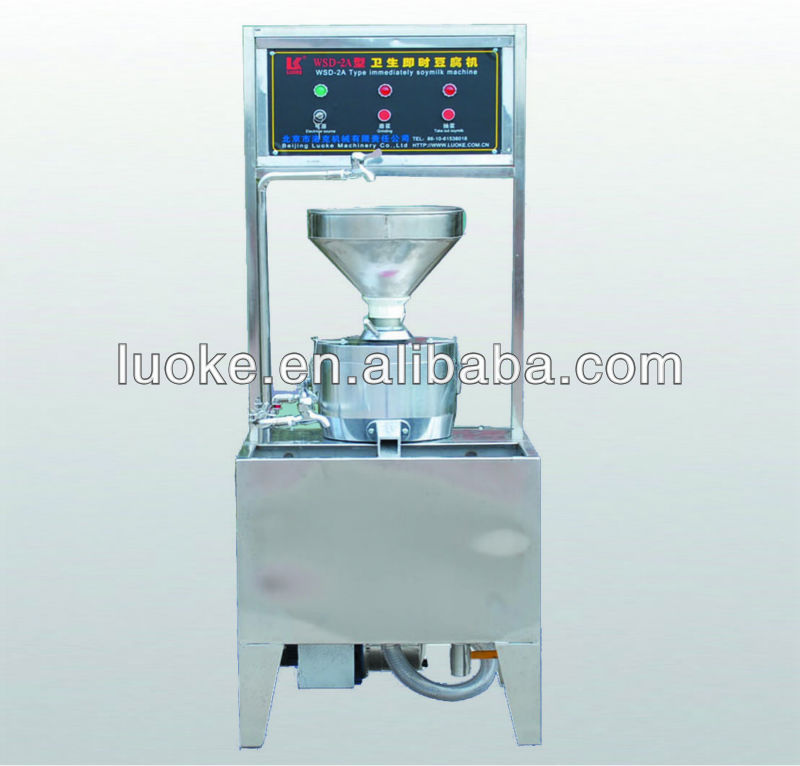 Versatile Semi-Automatic Stainless Steel Soymilk and Tofu Machine for Food Industry