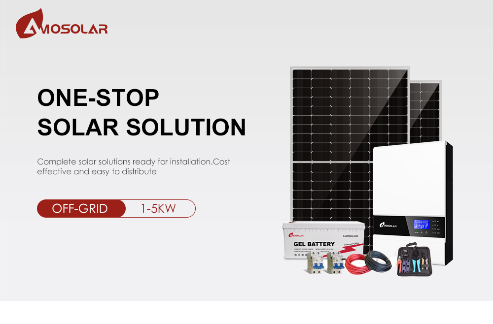 5KW 8KW 10KW Solar Power System Cost for Home Off Grid Full Set PWM Controller Type