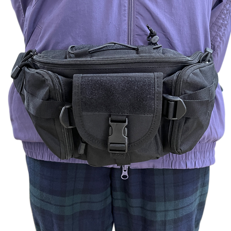 7.3 inch*6 inch*2.2 inch Waist Bag for Active Lifestyle and Exercise Long-Lasting