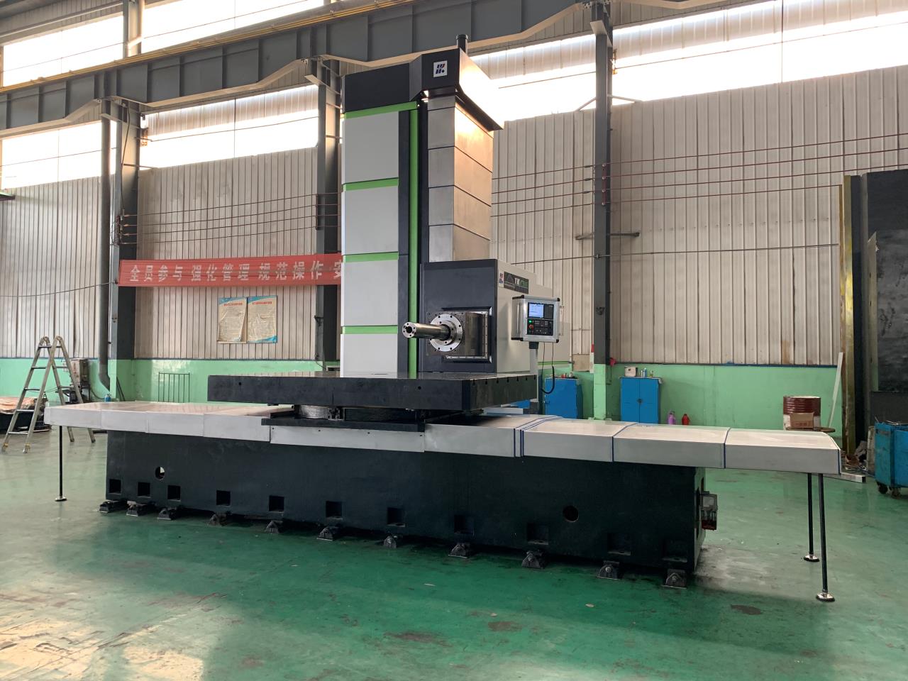 High Precision Boring-Milling Machine with 600mm Travel W-axis and Advanced PLC Control