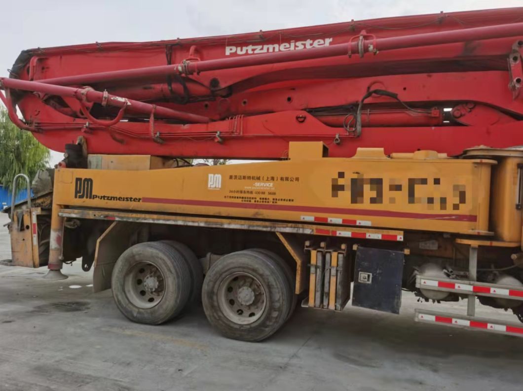 New Arrival Concrete Pumps Putzmeister 46m on Isuz U Chassis Benz 2012