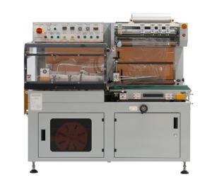 China POF PVC Film Shrink Wrap Sealer Machine Bottle L Tunnel Wrapping Machine on sale