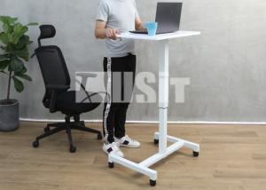 Quality Gas Spring Hydraulic Height Adjustable Laptop Standing Desk Single Leg wholesale