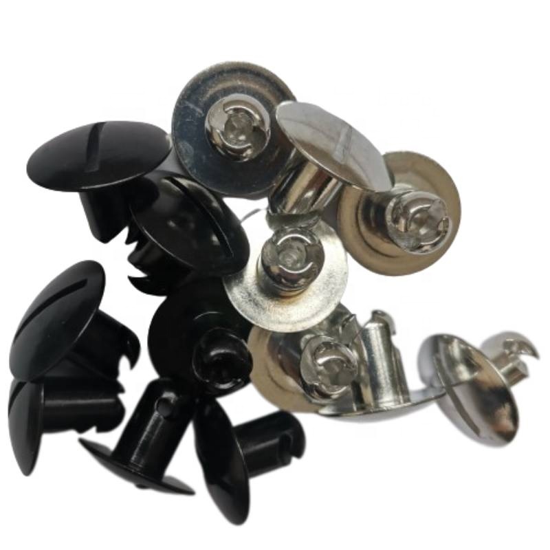 Replace/Repair Purpose Black Large 1inch 7/16" .500 Aluminum Dzus Fasteners for Sprintcar Quarter Turn