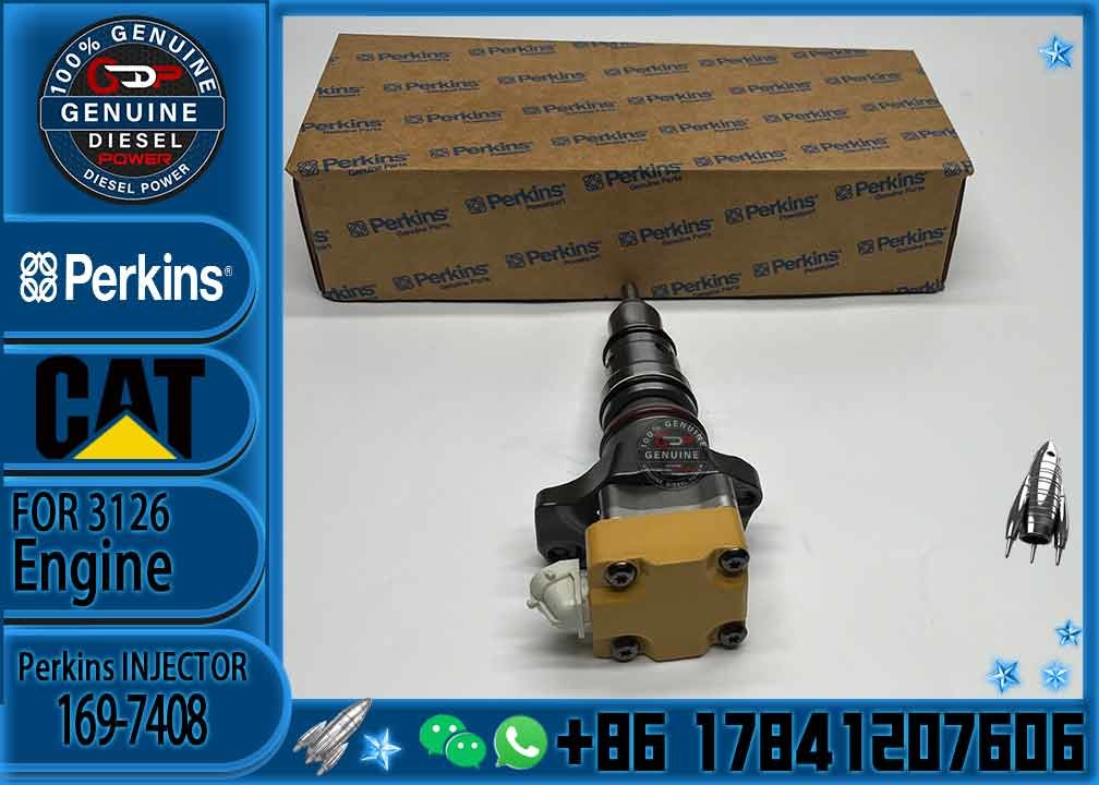 1563895 1697408 Engine Parts Fuel Injector 156-3895 169-7408 171-9704 For CAT Caterpillar 3412 1719704 engine